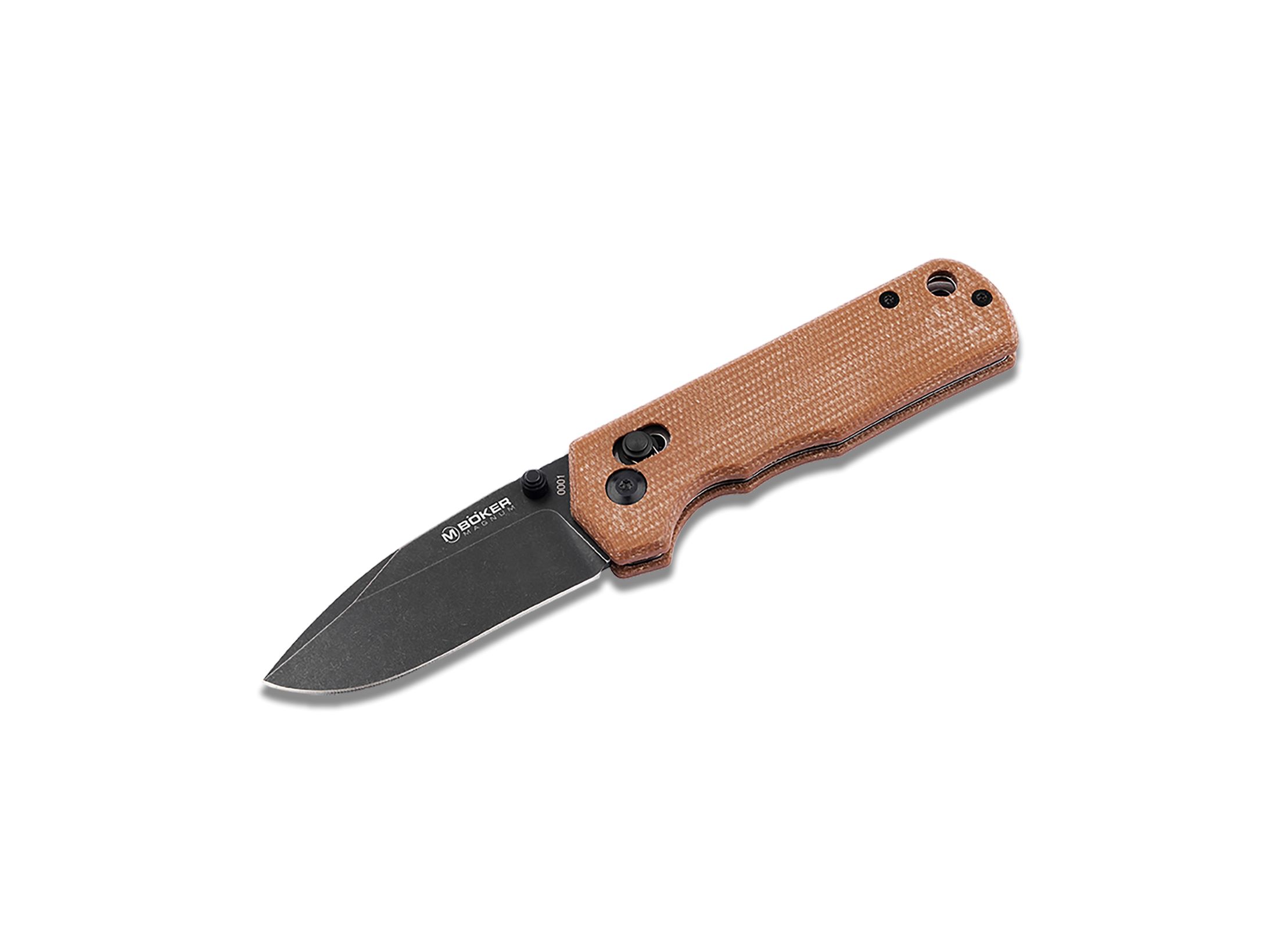 Böker Magnum Rockstub Brown Micarta