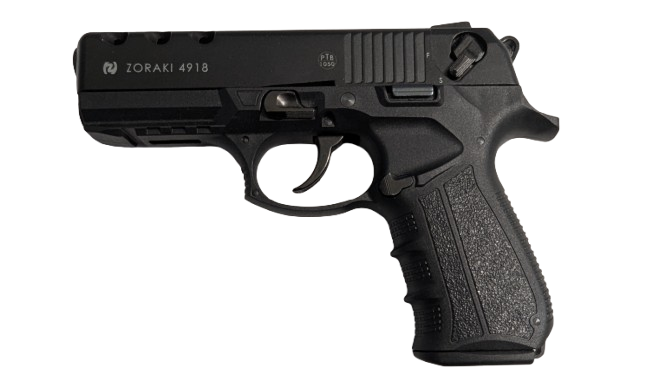 Zoraki 4918 schwarz Kaliber 9mm P.A.K. #Leichte Kratzer an Lager und Lauf inkl. Ersatzmagazin