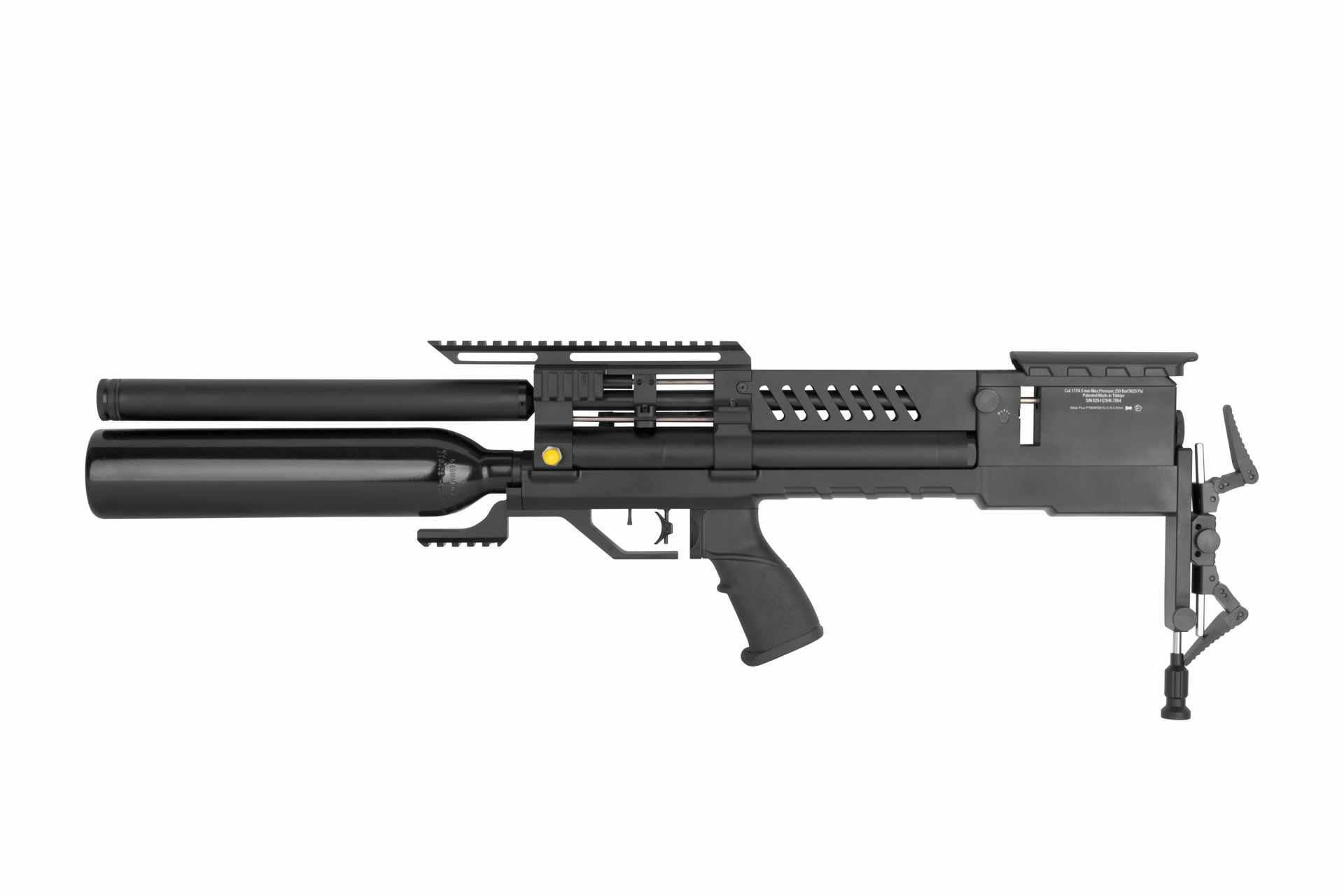 Reximex Meta Plus Pressluftgewehr schwarz 4,5 mm Diabolo