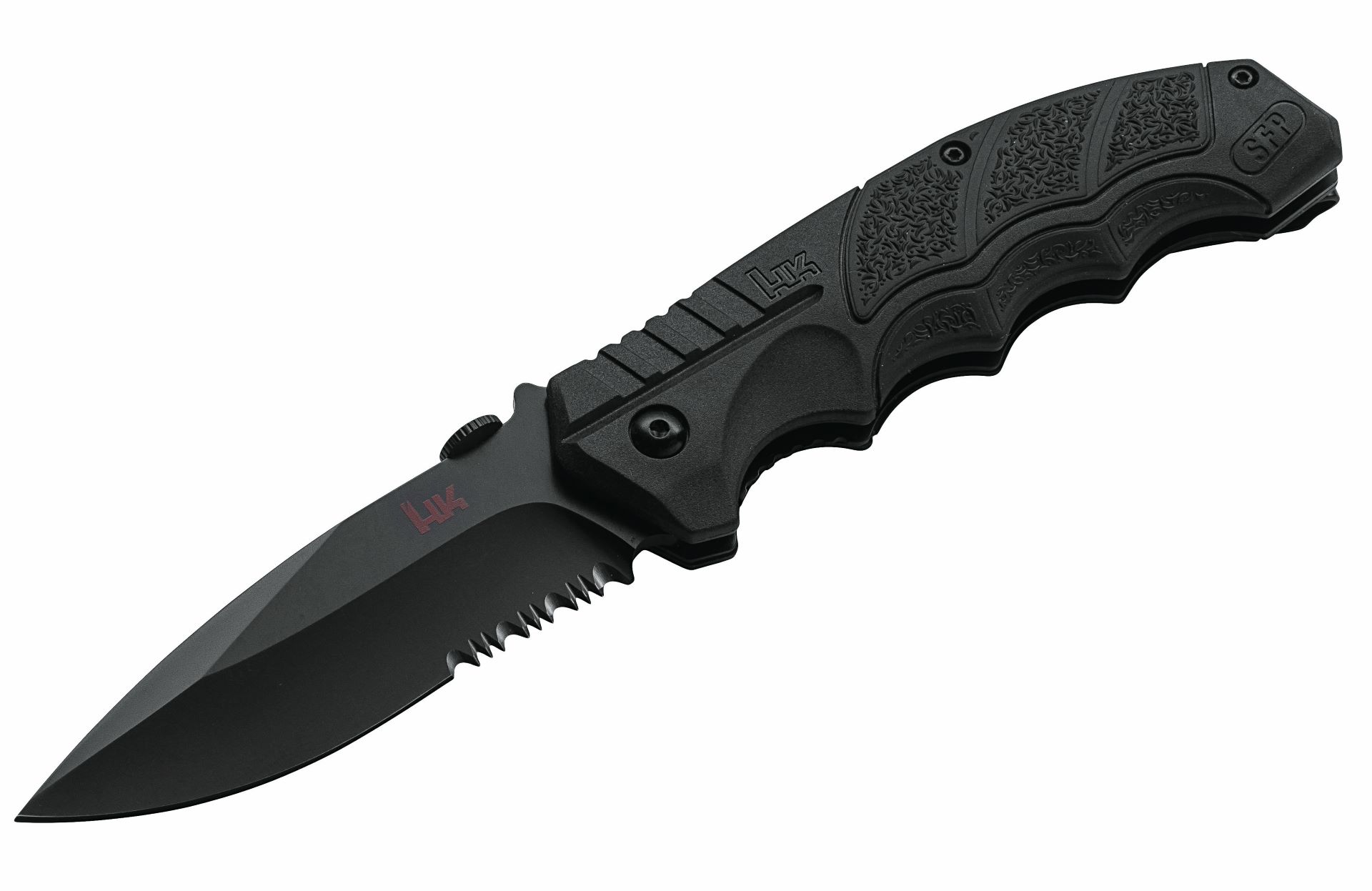 Heckler & Koch SFP Tactical Folder All Black D2-Stahl