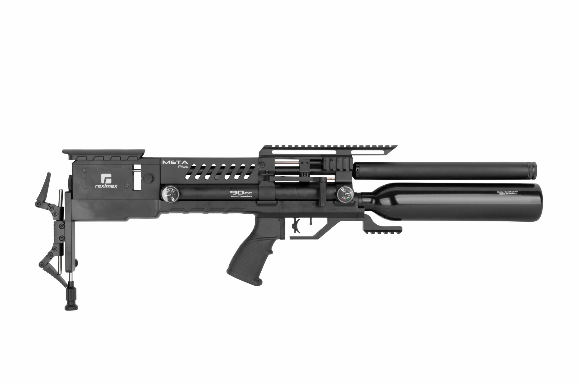 Reximex Meta Plus Pressluftgewehr schwarz 4,5 mm Diabolo