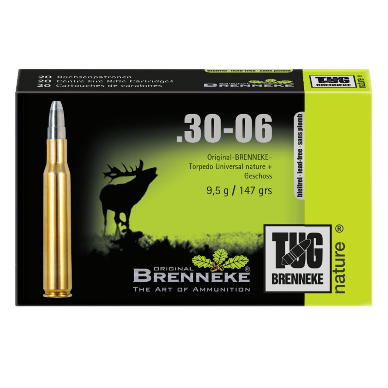 Brenneke .30-06 TUG Nature+ 20 Schuss 147gr