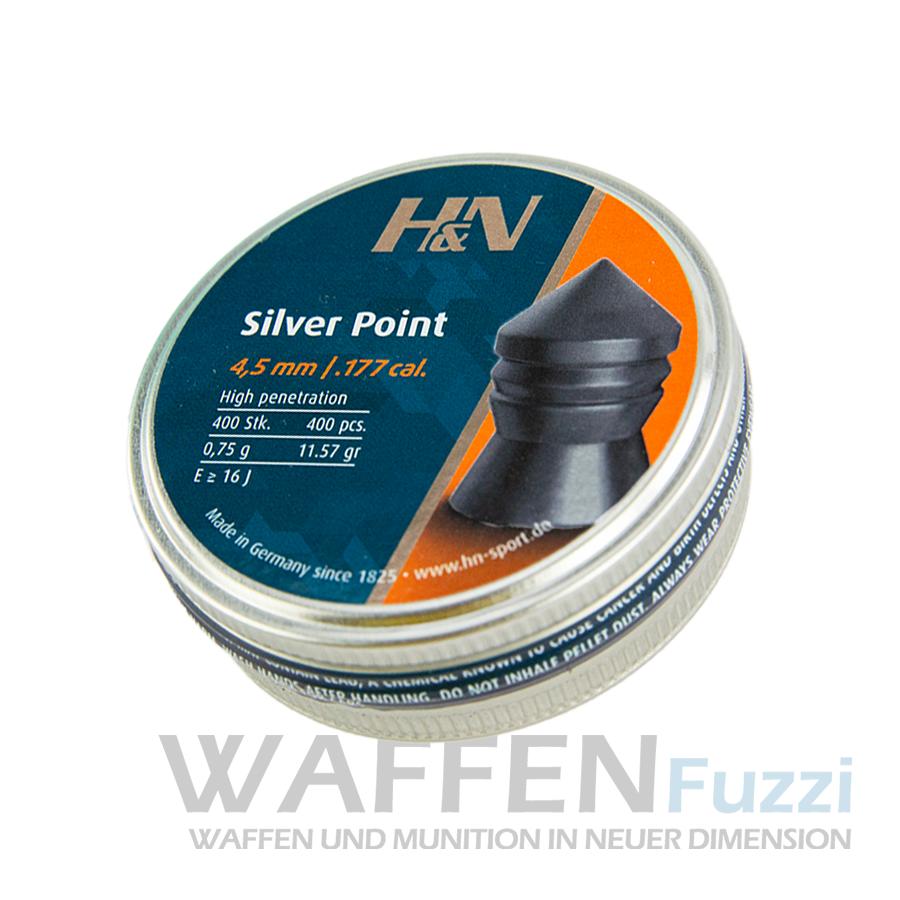 H&N Silver Point 400Stk. Diabolo Kaliber 4,5mm