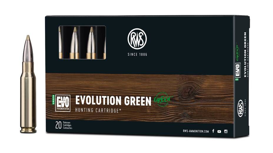 RWS .308Win. EVO green 20 Schuss 139grs