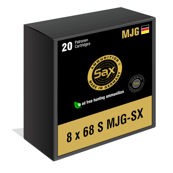 SAX 8x68S MJG-SX 126gr 20 Schuss