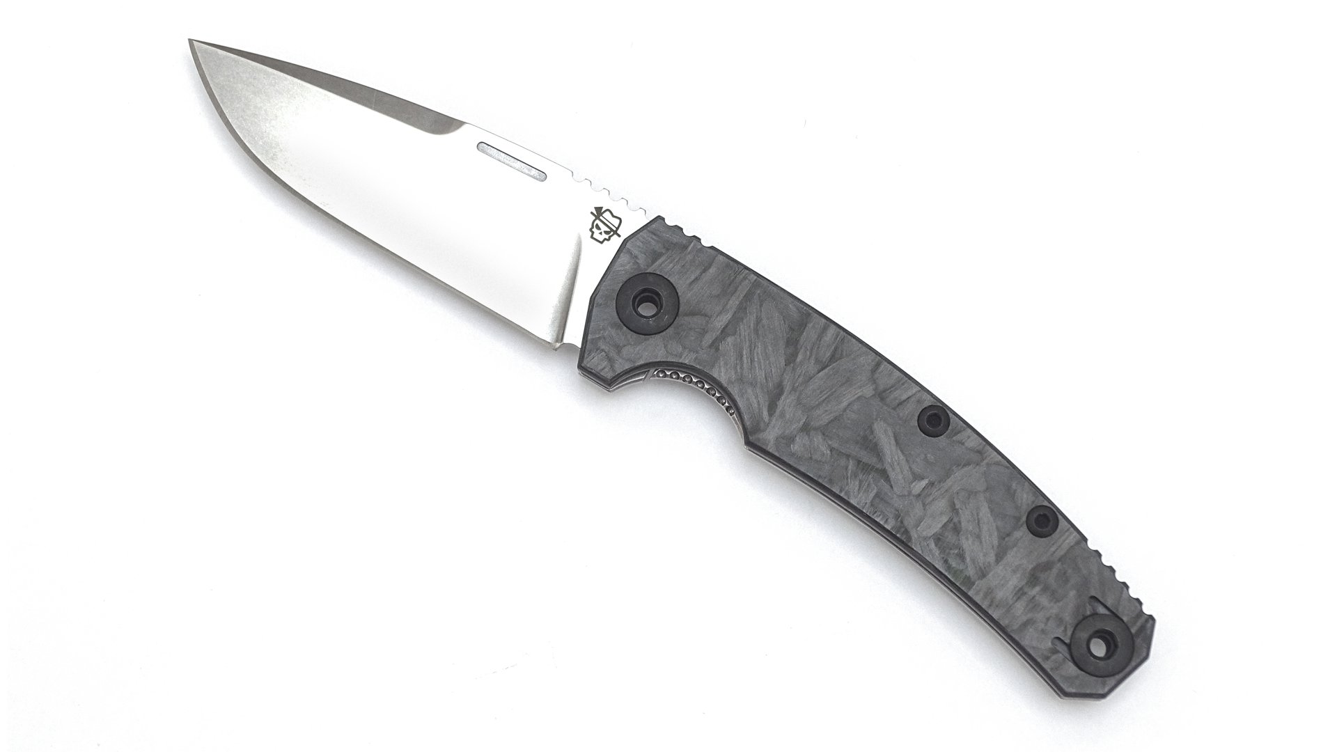 Titan SEPP Carbon Klappmesser stonewashed Klinge