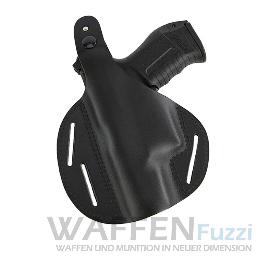 Gürtelholster Quick Defense aus Leder für Walther P99 PPQ M2 PK380