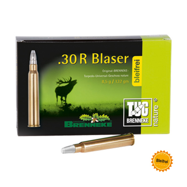 Brenneke .30R Blaser Nature+ 20 Schuss 147gr