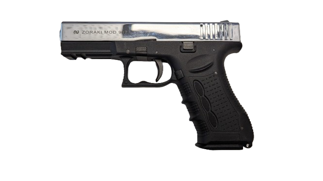 Zoraki 917 Chrom 9mm PAK #PTB 974 #wie Neu