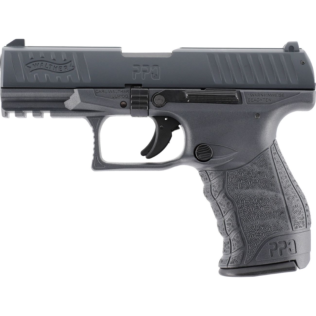 Walther PPQ M2 P.A.K. 9mm Tungsten Gray TGR