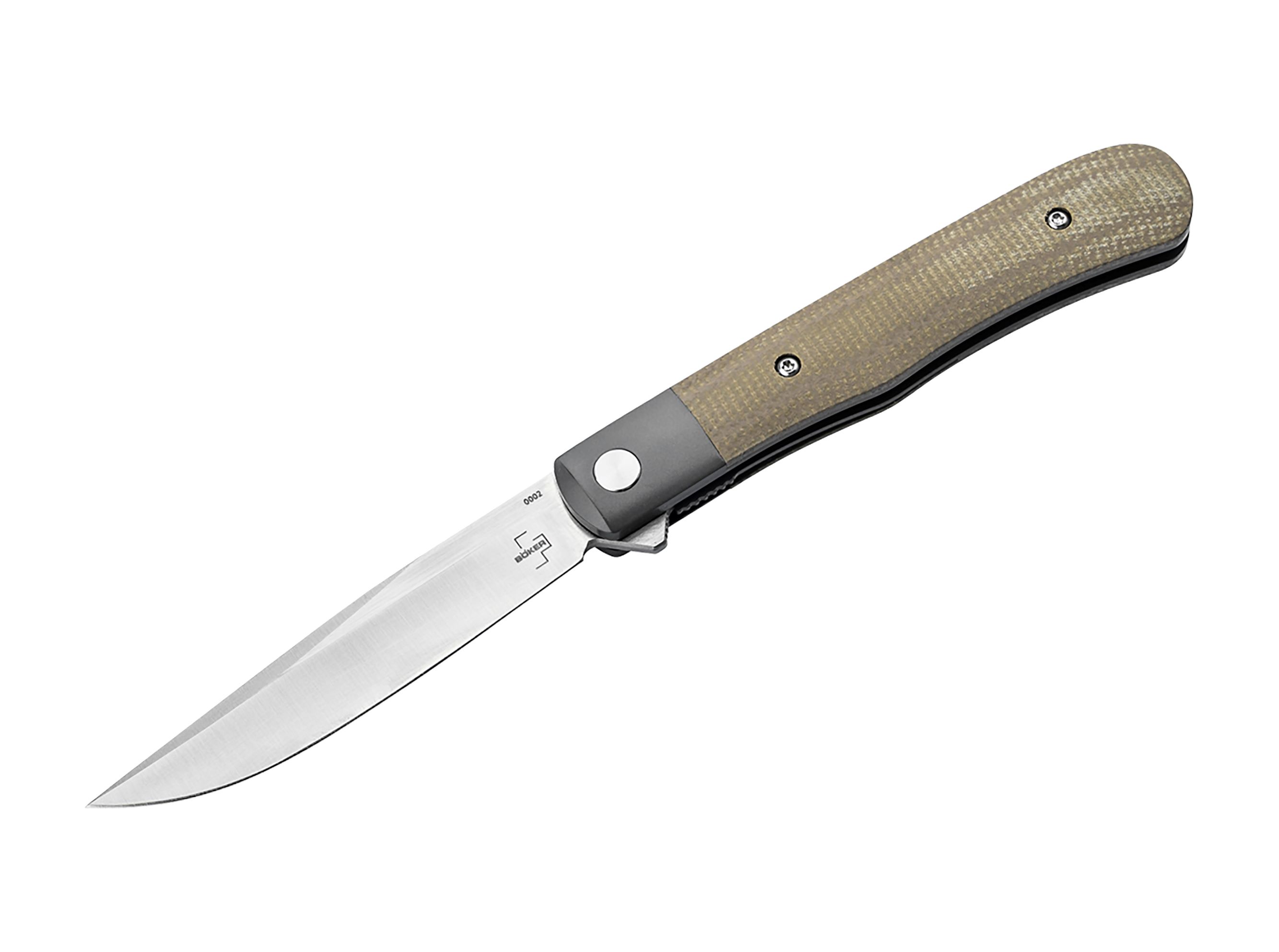 Böker Plus Modern Trapper Uno Nitro-V Stahl