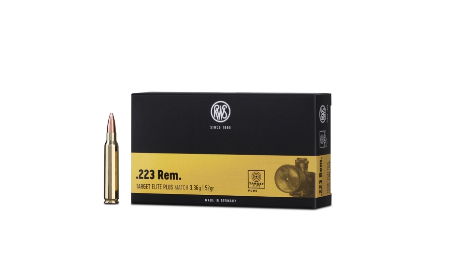 Target Elite Plus Kaliber .223 Rem. 52gr 20 Schuss