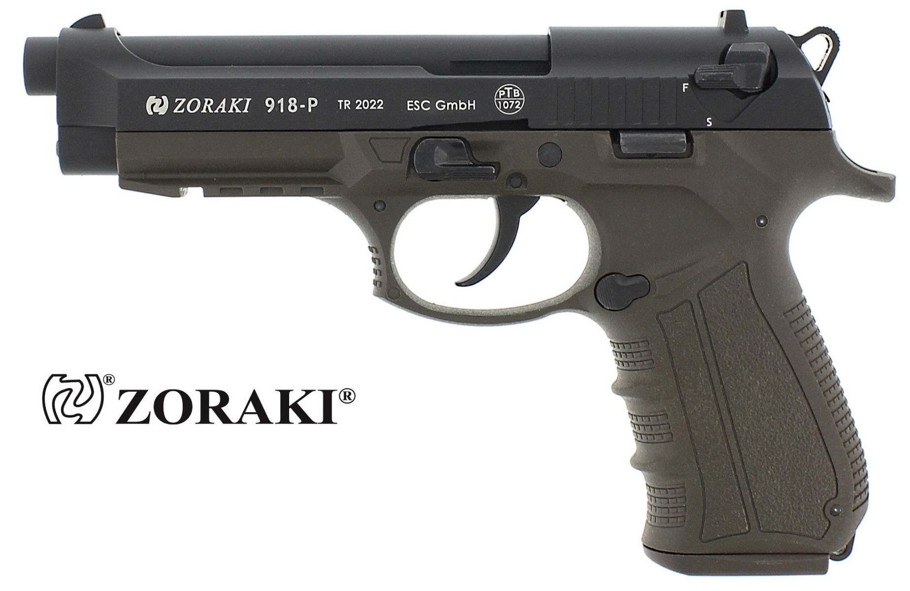 Zoraki 918 FDE Gaspistole aus dem Hause Atak Arms