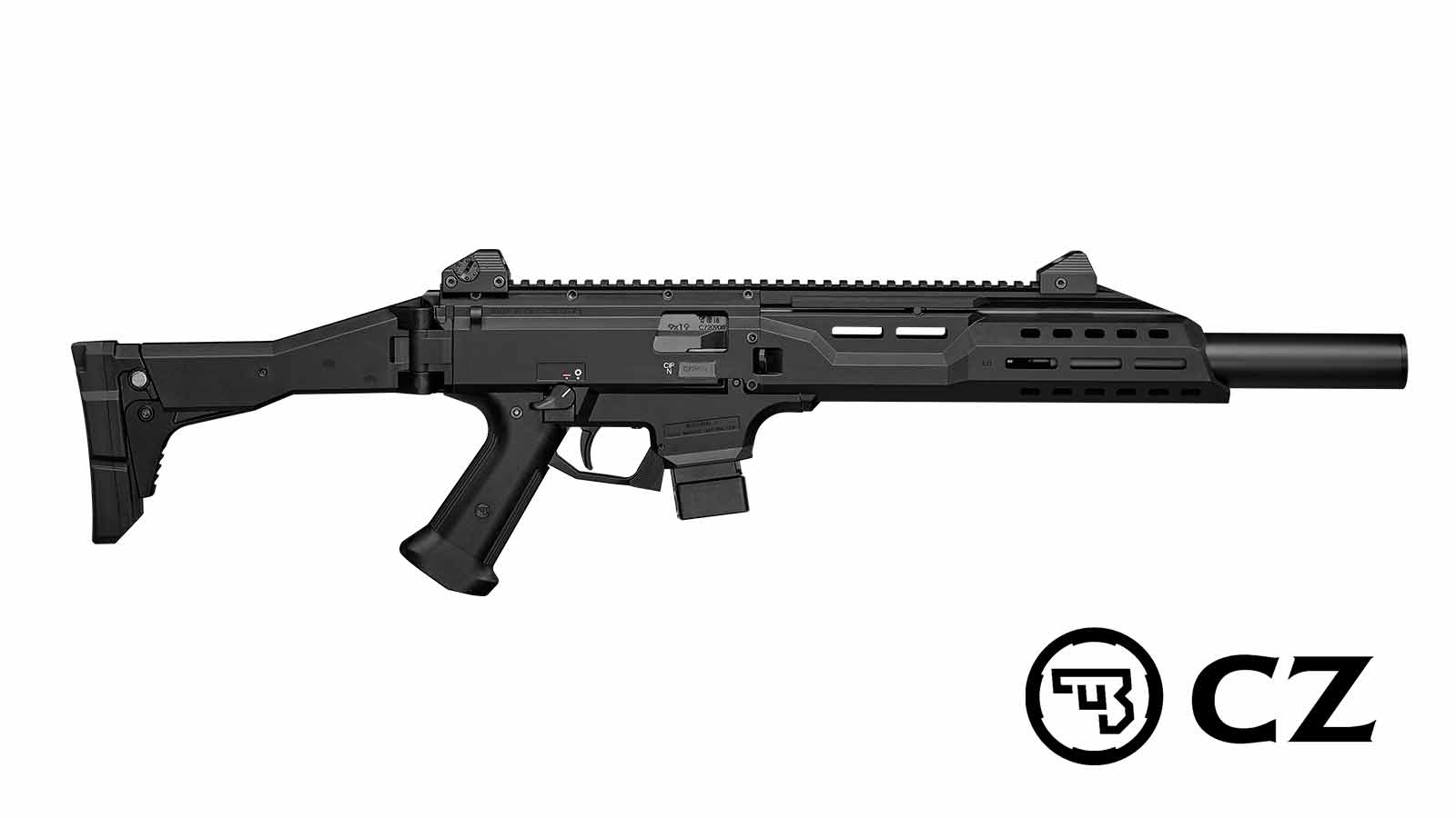 CZ Scorpion EVO3 S1 Carbine Kaliber 9mm Luger 10 Schuss + Faux Suppressor