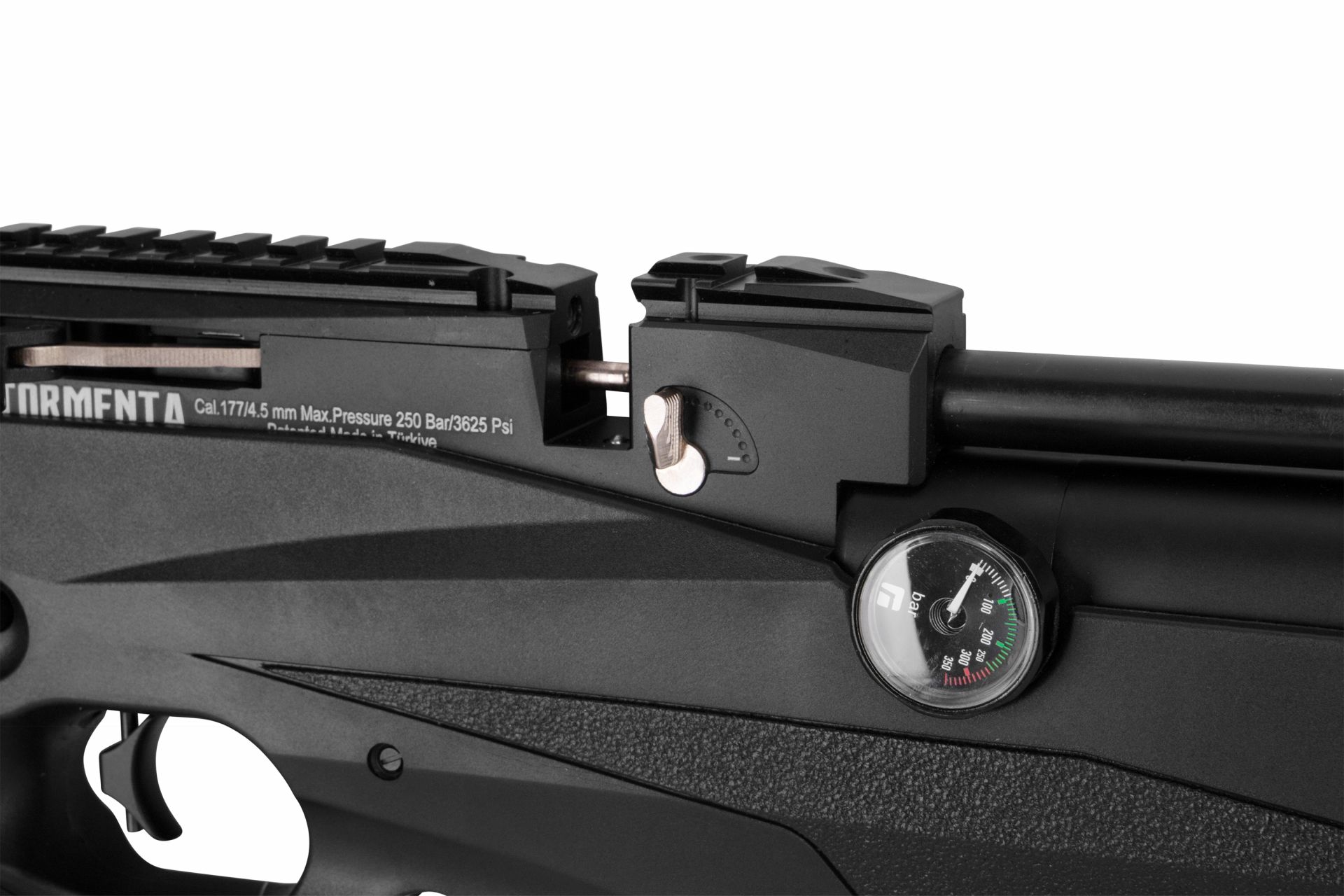 Reximex Tormenta Pressluftgewehr schwarz 4,5 mm Diabolo