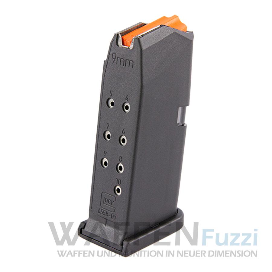 Glock 26 Gen5 Magazin Kaliber 9mm Luger 10 Schuss