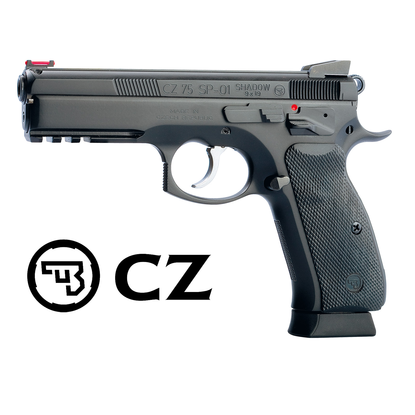 CZ 75 SP-01 Shadow Kaliber 9mm Luger - noch besseres Handling